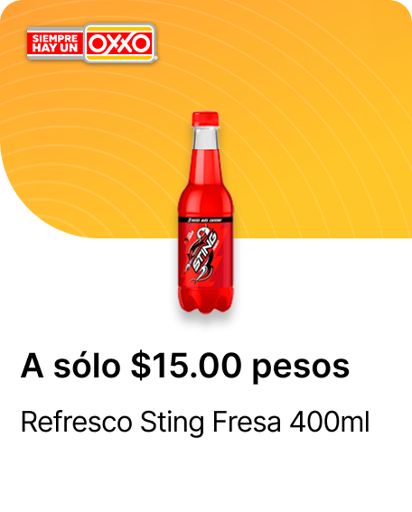 Refresco Sting Fresa 400ml