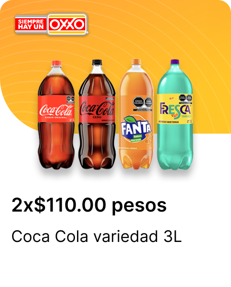 Coca Cola variedad 3L