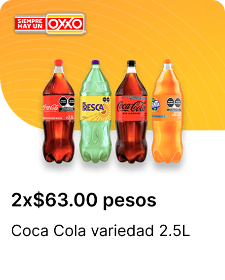 Coca Cola variedad 2 5L