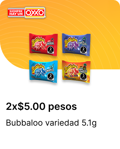 Bubbaloo variedad 5 1g