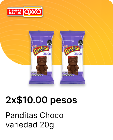 Panditas Choco variedad 20g