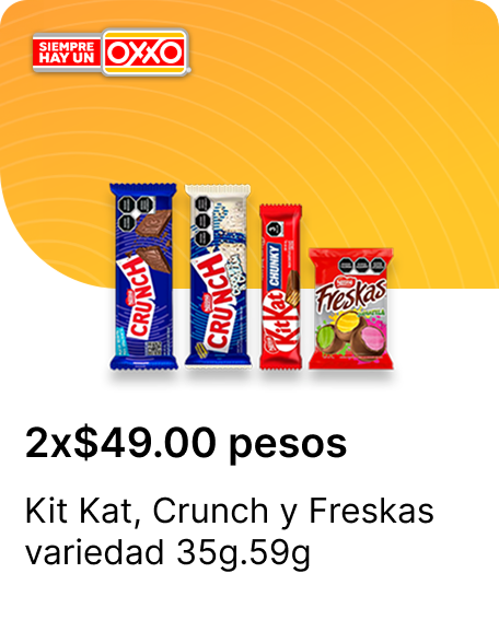 Kit Kat Crunch y Freskas variedad 35g 59g