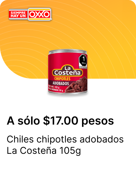 Chiles chipotles adobados La Costena 105g