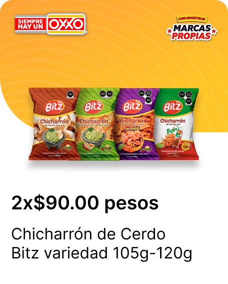 Chicharron de Cerdo Bitz variedad 105g 120g