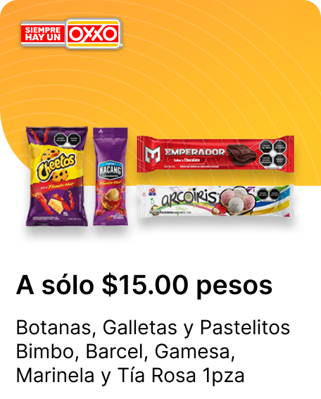 Botanas Galletas y Pastelitos Bimbo Barcel Gamesa Marinela y Tia Rosa 1pza