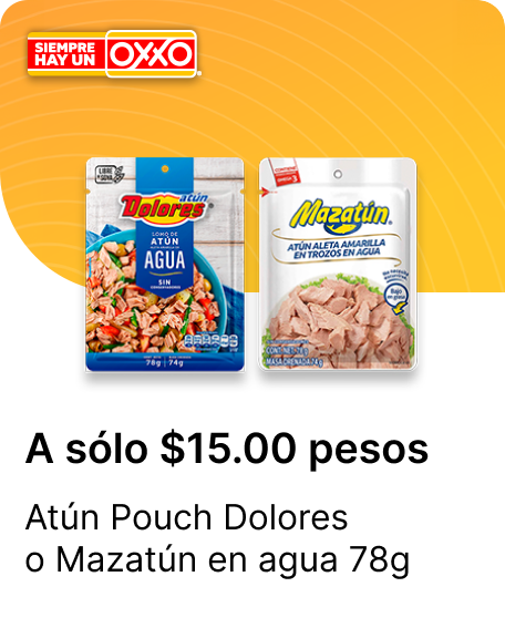 Atun Pouch Dolores o Mazatun en agua 78g