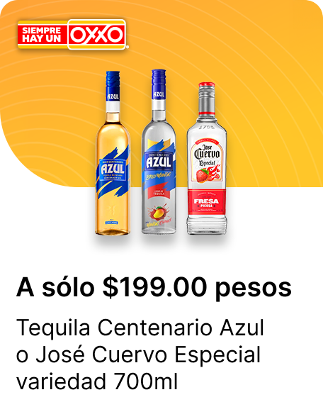 Tequila Centenario Azul o Jose Cuervo Especial variedad 700ml
