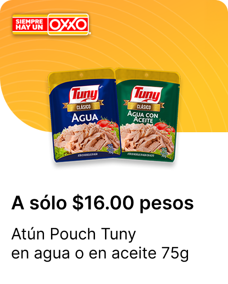 Atun Pouch Tuny en agua o en aceite 75g