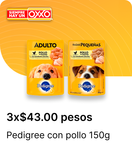 Pedigree con pollo 150g