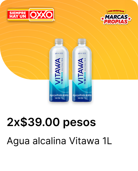 Agua alcalina Vitawa 1L