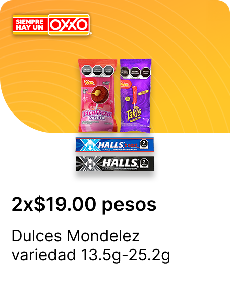 Dulces Mondelez variedad 13.5g 25.2g