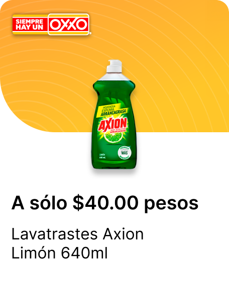 Lavatrastes Axion Limon 640ml