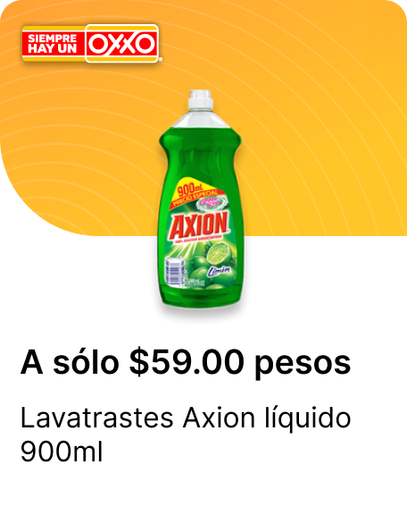 Lavatrastes Axion liquido 900ml