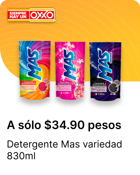 Detergente Mas variedad 830ml
