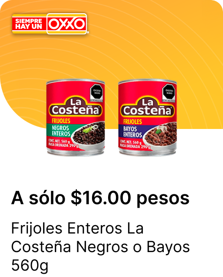 Frijoles Enteros La Costena Negros o Bayos 560g