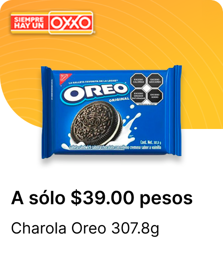 Charola Oreo 3078g