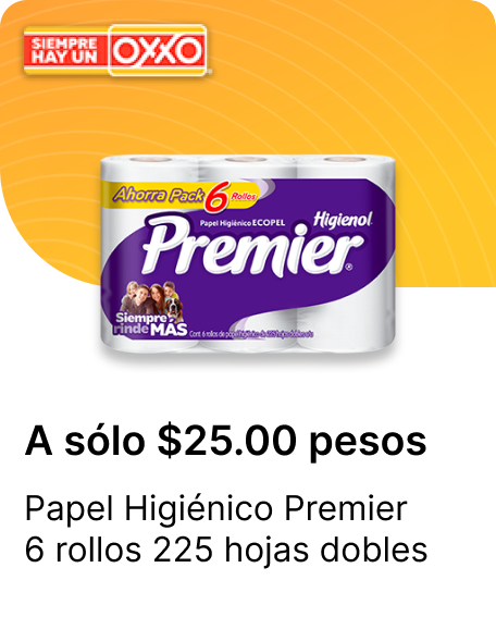 Papel Higienico Premier 6 rollos 225 hojas dobles
