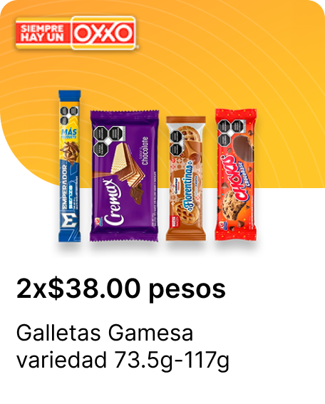 Galletas Gamesa variedad 73.5g 117g