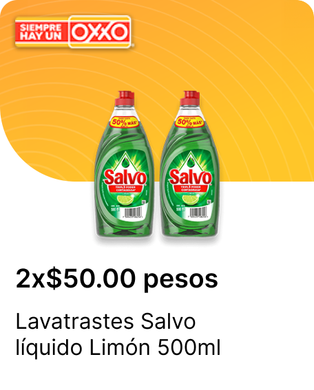 Lavatrastes Salvo liquido Limon 500ml