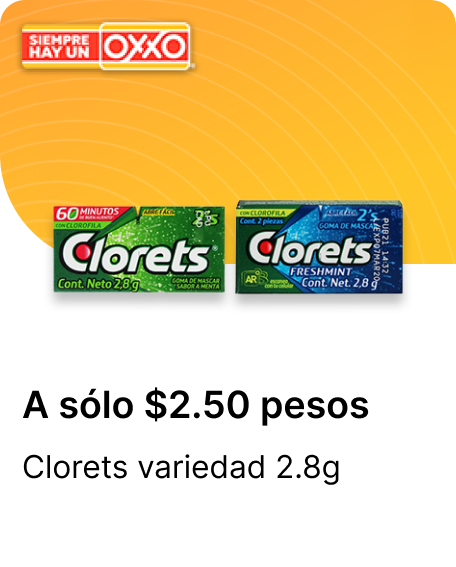 Clorets variedad 2.8g