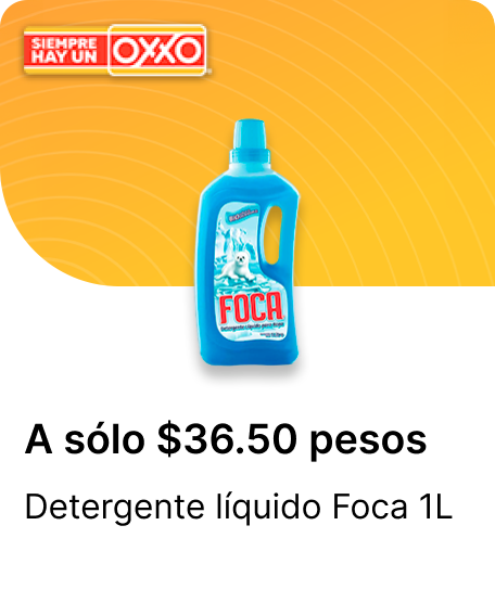 Detergente liquido Foca 1L