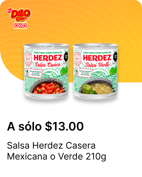 Salsa Herdez Casera Mexicana o Verde 210g