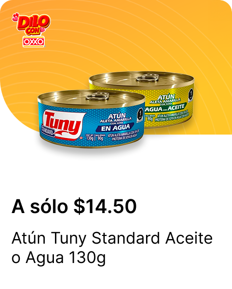 Atun Tuny Standard Aceite o Agua 130g
