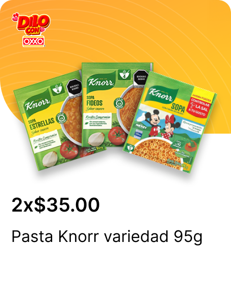 Pasta Knorr variedad 95g