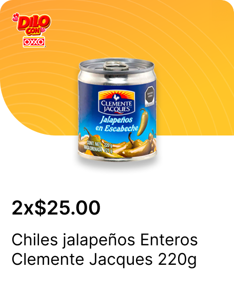 Chiles jalapenos Enteros Clemente Jacques 220g
