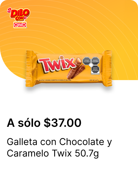 Galleta con Chocolate y Caramelo Twix 50.7g