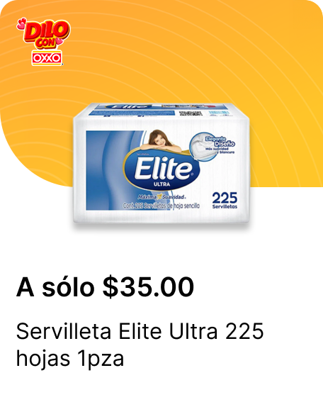 Servilleta Elite Ultra 225 hojas 1pza