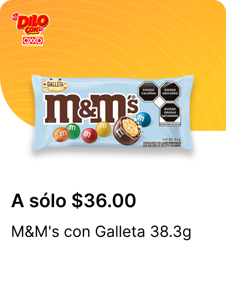 M&Ms con Galleta 38.3g