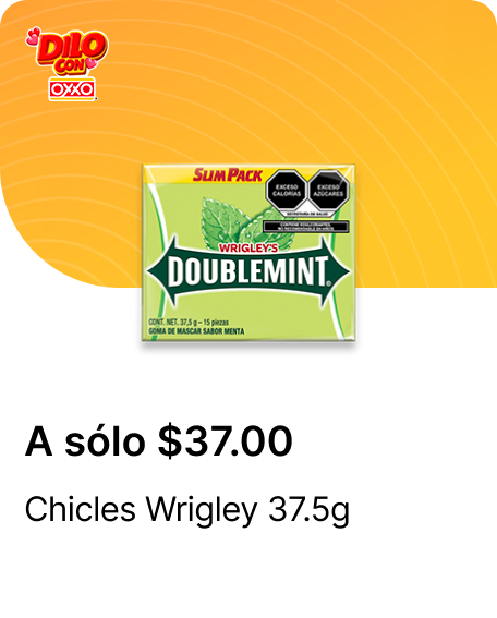 Chicles Wrigley 37.5g