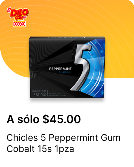Chicles 5 Gum Cobalt 15s