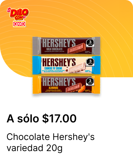 Chocolate Hersheys variedad 20g