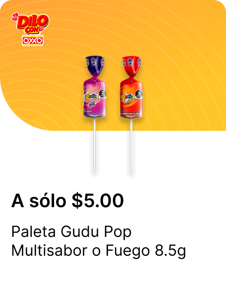 Paleta Gudu Pop Multisabor Fuego 8.5g