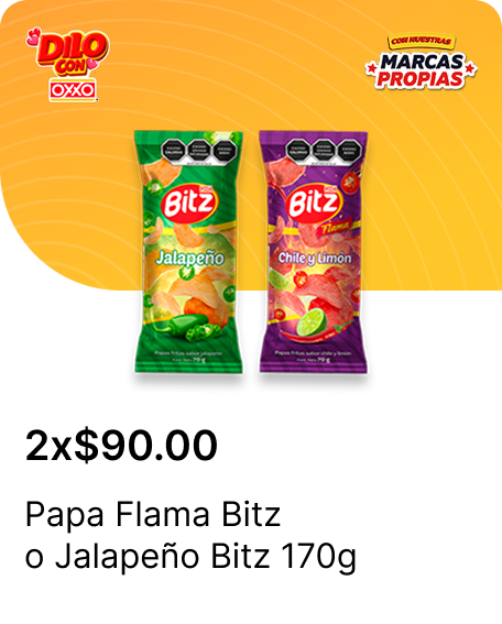 Papa Flama Bitz o Jalapeno Bitz 170g