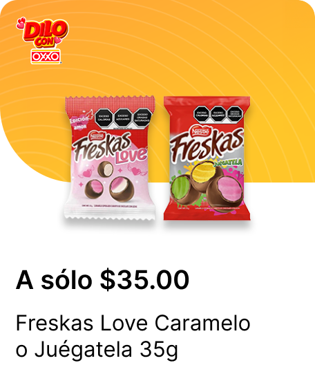 Freskas Love Caramelo o Juegatela 35g