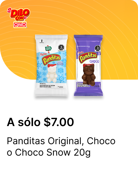 Panditas Original o Choco o Choco Snow 20g