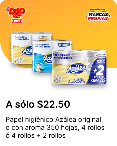 Papel higienico Azalea original o con aroma 350 hojas o 4 rollos o 4 rollos  2 rollos