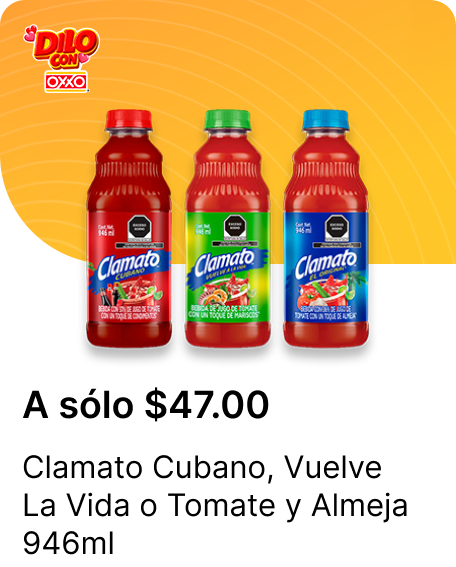 Clamato Cubano o Vuelve La Vida o Tomate y Almeja 946ml