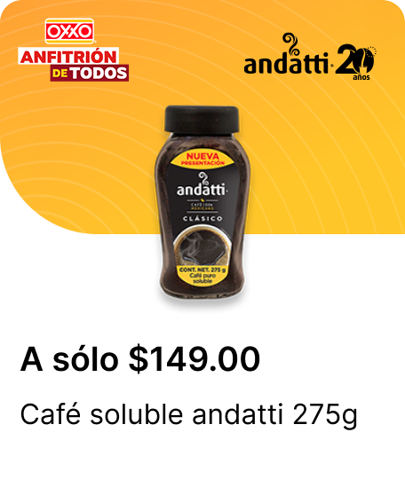 Cafe soluble andatti 275g
