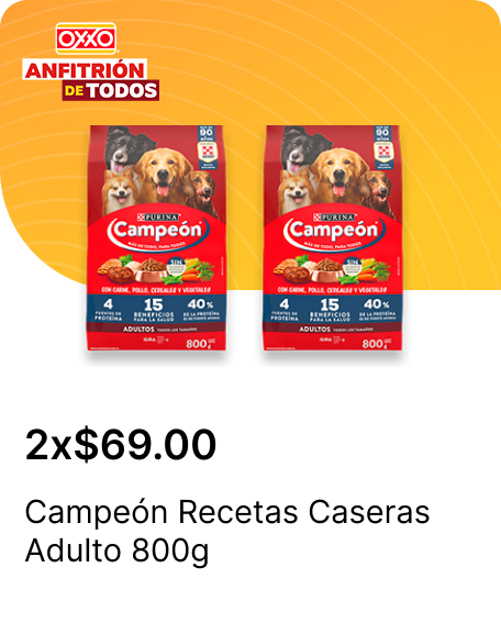 Campeon Recetas Caseras Adulto 800g
