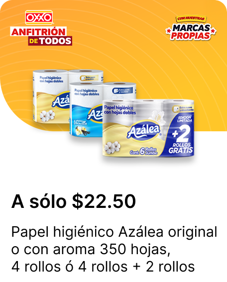 Papel higienico Azalea original o con aroma 350 hojas o 4 rollos o 4 rollos  2 rollos