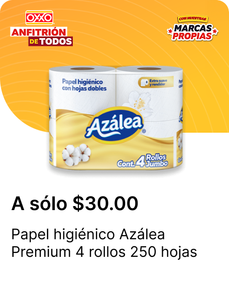 Papel higienico Azalea Premium 4 rollos 250 hojas