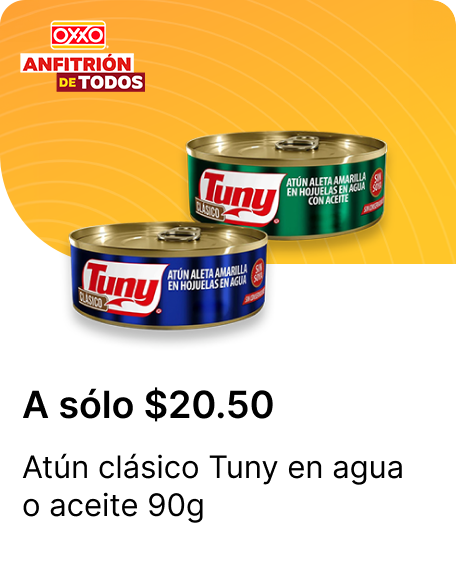 Atun clasico Tuny en agua o aceite 90g