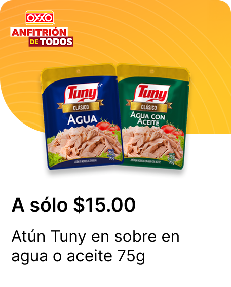 Atun Tuny en sobre en agua o aceite 75g