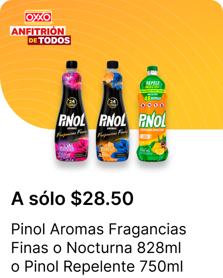 Pinol Aromas Fragancias Finas o Nocturna 828ml o Pinol Repelente 750ml