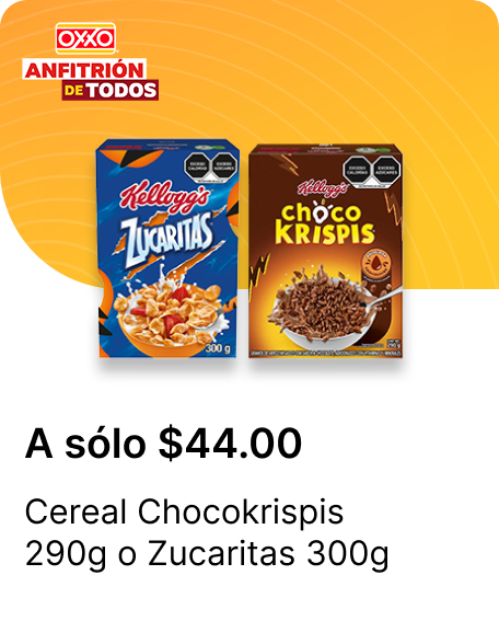 Cereal Chocokrispis 290g o Zucaritas 300g
