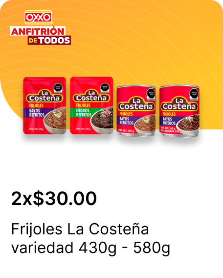 Frijoles La Costena variedad 430g  580g